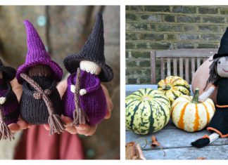 Halloween Witch Knitting Patterns