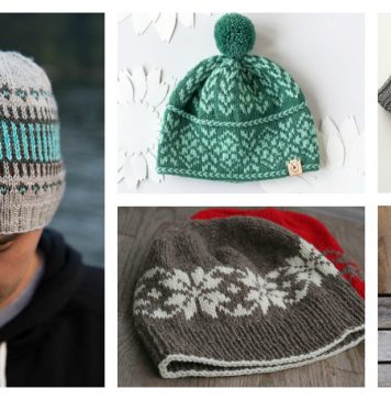 Fair Isle Hat Free Knitting Pattern