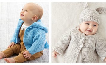 Garter Stitch Baby Sweater