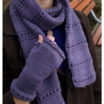 Montgomery Fingerless Mitts Free Knitting Pattern