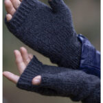 Onyx Mitts Free Knitting Pattern