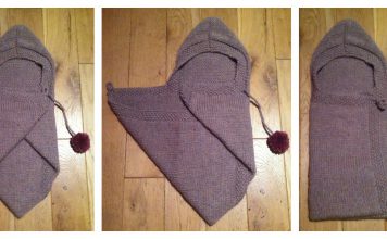 Baby Snuggle Wrap Free Knitting Pattern