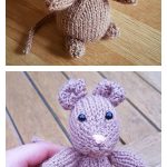 Freddie the Field Mouse Free Knitting Pattern