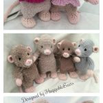 Little Rattie Knitting Pattern