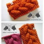 Super Bulky Braided Headband Free Knitting Pattern and Video Tutorial