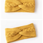 Wildflower Headband Free Knitting Pattern