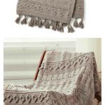 Sampler Chunky Blanket Free Knitting Pattern