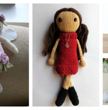 Adorable Doll Free Knitting Pattern and Paid