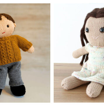 Adorable Doll Knitting Patterns