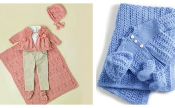 Baby Layette Set Free Knitting Pattern