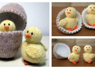 Chick and Egg Free Knitting Pattern