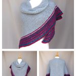 Triangle Garter Stitch Joylin Shawl Free Knitting Pattern