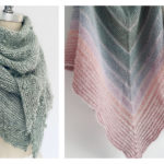 Triangle Garter Stitch Scarf Shawl Free Knitting Pattern