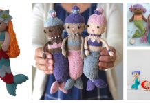 Adorable Mermaid Doll Knitting Patterns