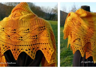 Let the Sunshine In Shawl Free Knitting Pattern