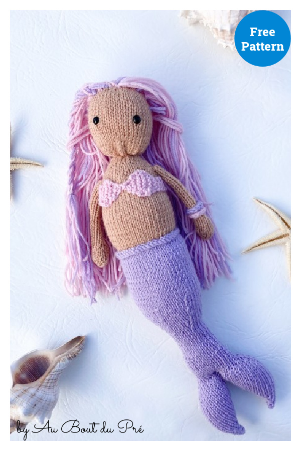 Mermaid Doll Free Knitting Pattern