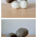 Chestnut Mushrooms Free Knitting Pattern