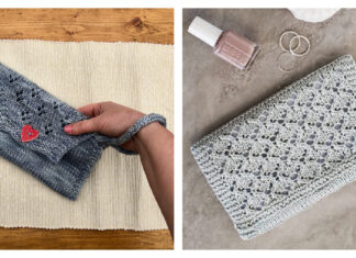 Lovely Lace Clutch Purse Free Knitting Pattern