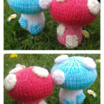 Toadstool Free Knitting Pattern