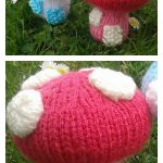 Toadstool Free Knitting Pattern