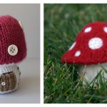 Toadstool Free Knitting Pattern