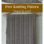 Cuddle Me Baby Blanket Free Knitting Pattern