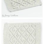 Diamond Lace Dishcloth Free Knitting Pattern