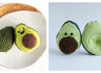 Avocado Free Knitting Pattern