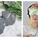 Eye Mask Free Knitting Pattern