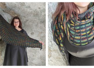 Sjalen Ylva Shawl Free Knitting Pattern
