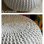 Floor Pouf Knitting Pattern