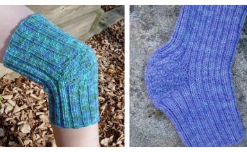 Knee Warmer Free Knitting Pattern