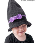 Little Witch Hat Free Knitting Pattern