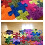 Puzzles Blanket Knitting Pattern