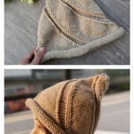 Swirl Witch Hat Free Knitting Pattern