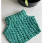 Basic Neck Warmer for children Free Knitting Pattern