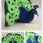 Peacock Tea Cosy Knitting Pattern