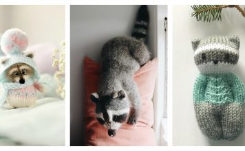 Raccoon Knitting Patterns