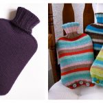 10+ Simple Hot Water Bottle Cover Free Knitting Patterns