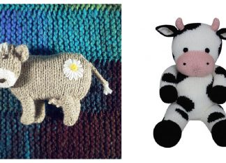 Adorable Amigurumi Cow Knitting Patterns