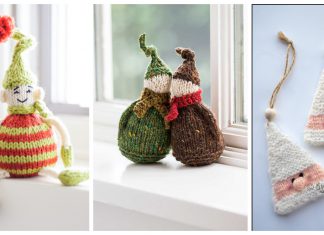 Elf Ornament Knitting Patterns