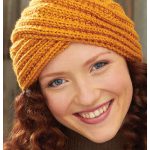 Turban Twist Hat Free Knitting Pattern