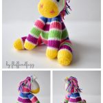 Aurora the Unicorn Toy Knitting Pattern