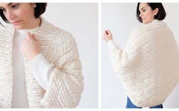 Embarker Cocoon Cardigan Free Knitting Pattern