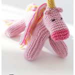 Rainbow the Unicorn Free Knitting Pattern