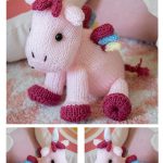 Unicorn Free Knitting Pattern