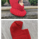 Chunky Balaclava Hat Free Knitting Pattern and Video Tutorial