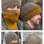 Convertible Balaclava Hat Knitting Pattern