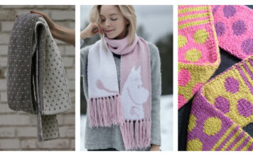 10+ Double Knit Scarf Free Knitting Patterns