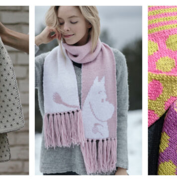 10+ Double Knit Scarf Free Knitting Patterns